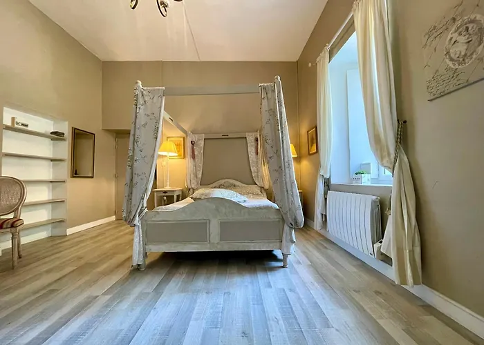 Apartment Cote Cite - Parking Prive - 100m Cite Medievale *